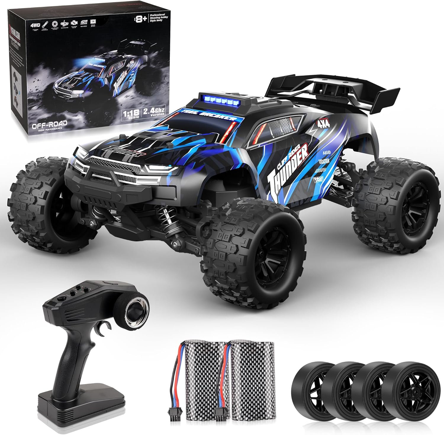 1:18 All-Terrain 4WD RC Truggy 40KM/H