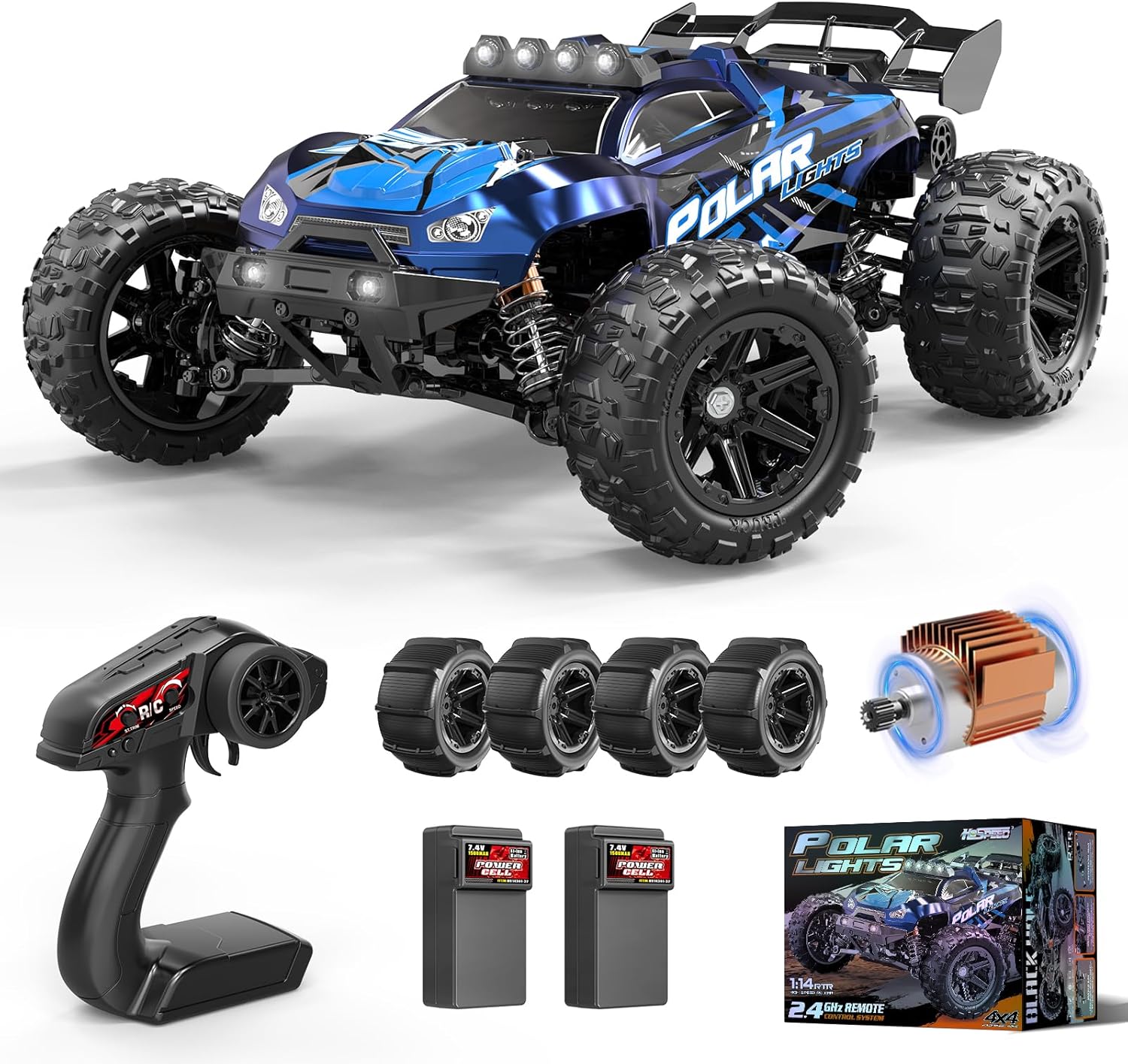 Womaqu 1:14 4WD RC Car 40KM/H